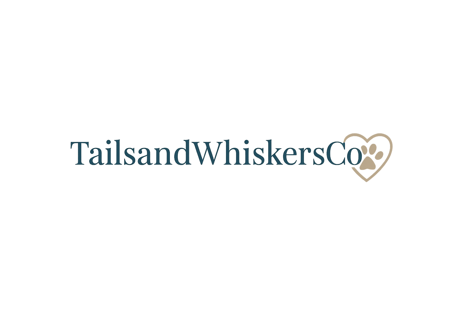 Tails and Whiskers Co. Logo Tails and Whiskers Co. logo